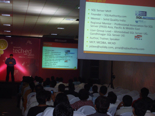 SQLAuthority News - TechEd India - April 12-14, 2010 Bangalore - An Unforgettable Experience TechEdIndia (19) 